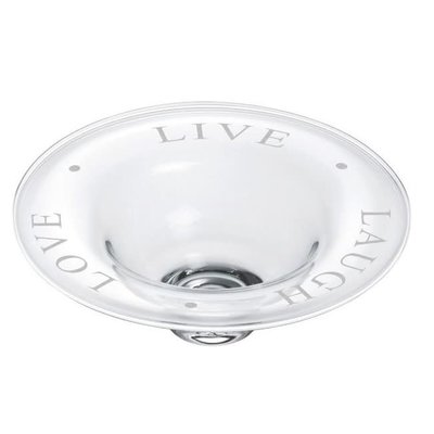 Simon Pearce Simon Pearce Engraved "Live, Laugh, Love" Celebration Bowl - Medium