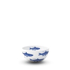 Caskata Caskata School of Fish 4\" bowl- BLUE