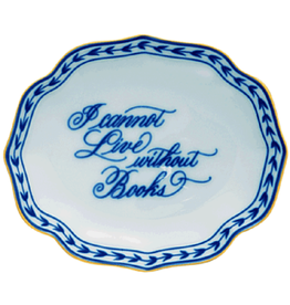 Mottahedeh Mottahedeh I Cannot Live Without Books Tray