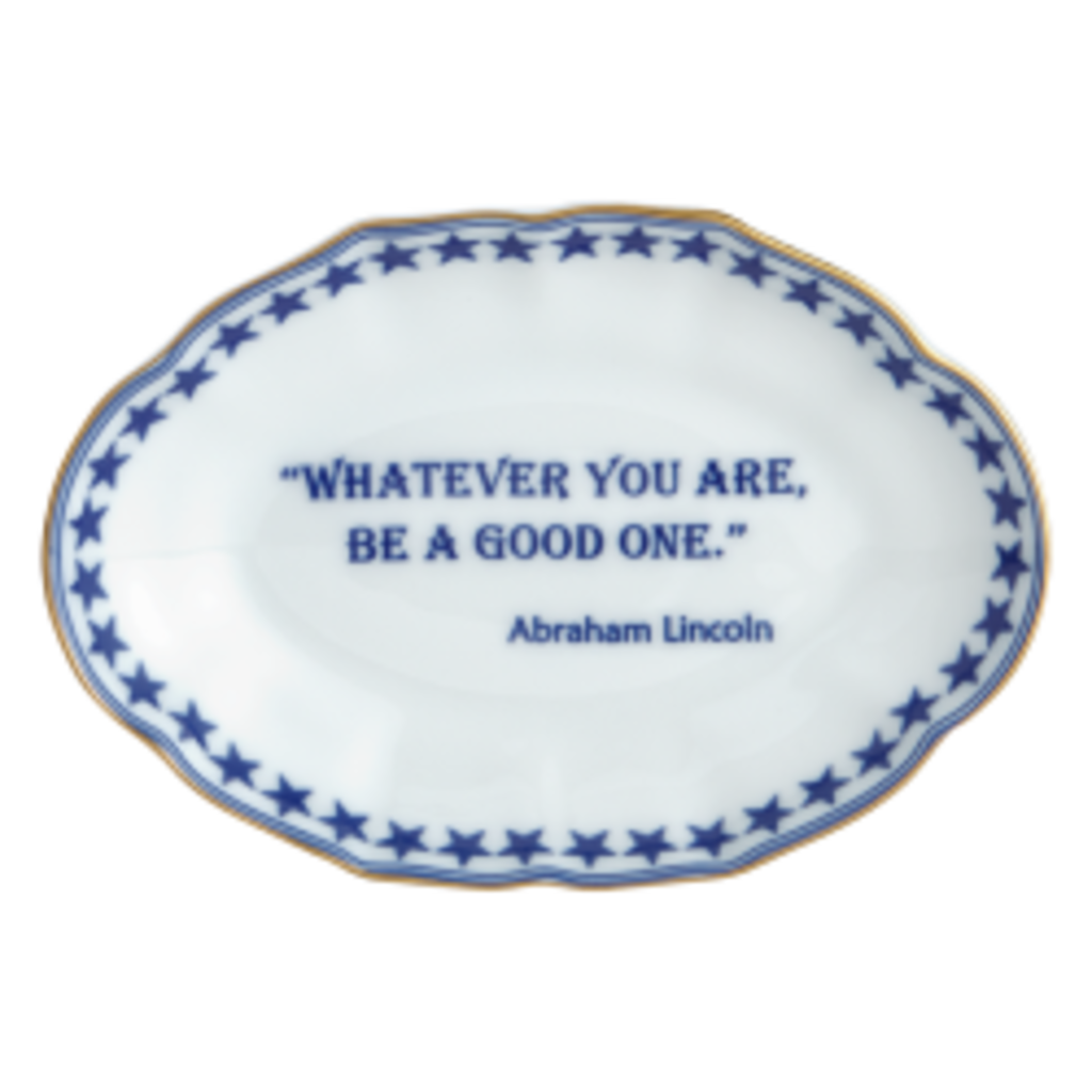 Mottahedeh Mottahedeh Whatever You Are Verse Tray- Abraham Lincoln