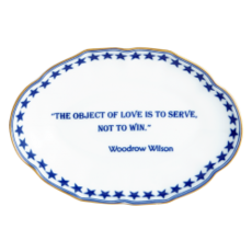 Mottahedeh Mottahedeh Verse Tray The Object of Love - Woodrow Wilson