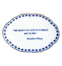 Mottahedeh Mottahedeh Verse Tray The Object of Love - Woodrow Wilson