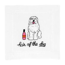 August Morgan August Morgan S/4 Cocktail Napkins - Hair of the Dog