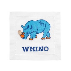 August Morgan August Morgan S/4 Cocktail Napkins -Whino