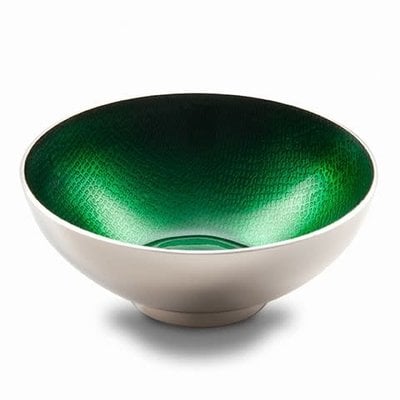 Mary Jurek Mary Jurek Symphony Emerald Green Round Bowl 4 1/2