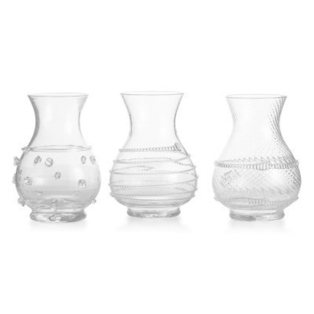 Juliska Juliska Mini Vase Trio Clear