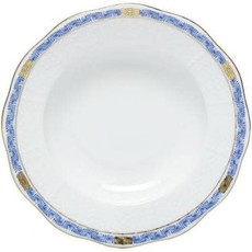Herend Herend Chinese Bouquet Garland Rim Soup- Blue