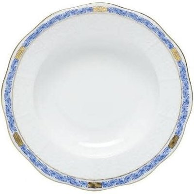 Herend Herend Chinese Bouquet Garland Rim Soup- Blue