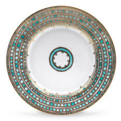 Haviland Mottahedeh Haviland Syracuse Turquoise Dessert Plate