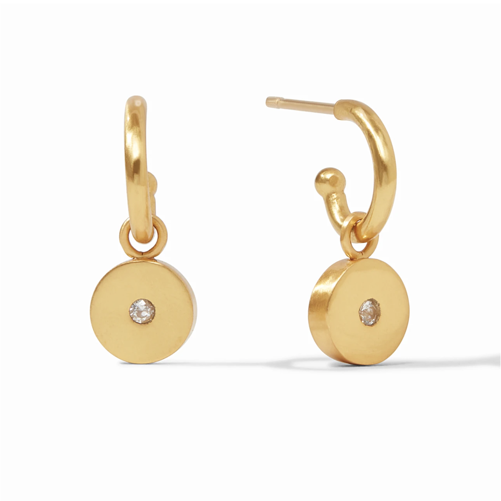 Julie Vos Coin Earring Pearl Cornelia Park