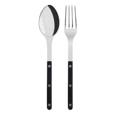 Sabre Sabre Bistrot Shiny Serving Set 2 pc, Black