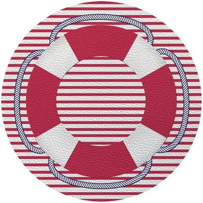 Nicolette Mayer Nicolette Mayer Placemat, Lifeguard Buoy