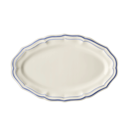 Gien France Gien Filet Bleu Oval Platter