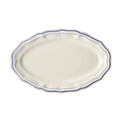 Gien France Gien Filet Bleu Oval Platter