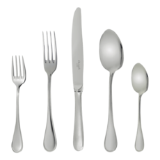 Christofle Christofle Albi Acier Stainless Steel 5-piece Flatware Set