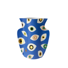 Fiorentina Fiorentina Mini Paper Vase Nazar Blue