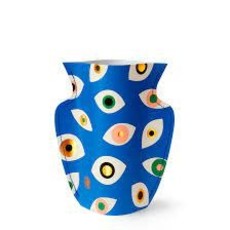 Fiorentina Fiorentina Mini Paper Vase Nazar Blue