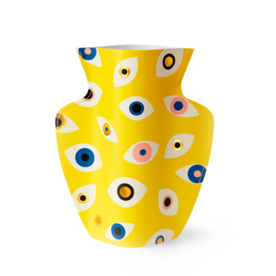 Fiorentina Fiorentina Mini Paper Vase Nazar Yellow