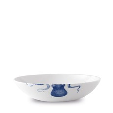 Caskata Caskata Blue Lucy Low- Profile Soup Bowl-7.5"