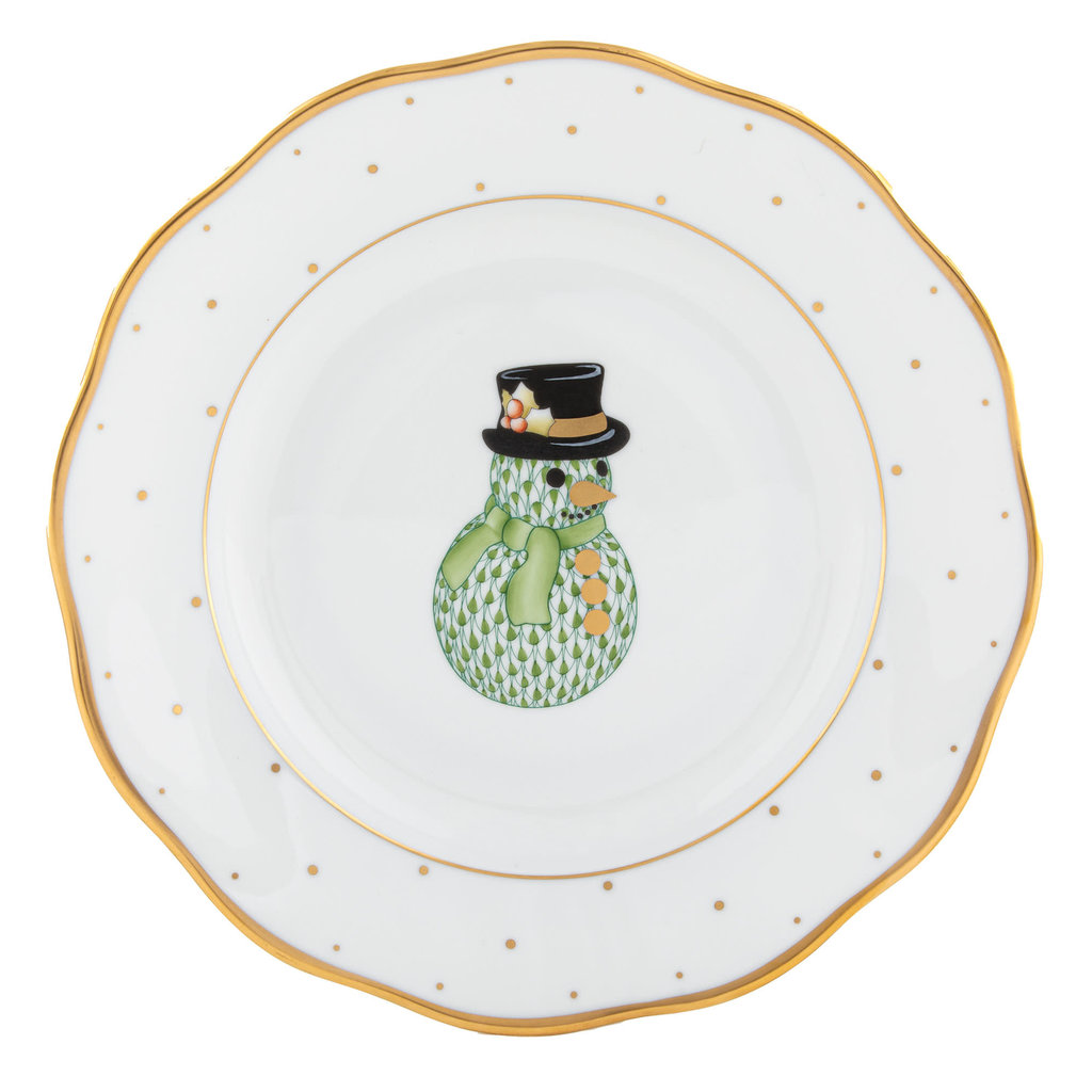 Herend Herend Christmas Dessert Plate