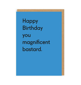 Ohh Deer Ohh Deer Happy Birthday You Magnificent Bastard Greeting Card