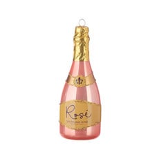 RAZ Imports RAZ IMPORTS 6" Rose Sparkling Wine Ornament