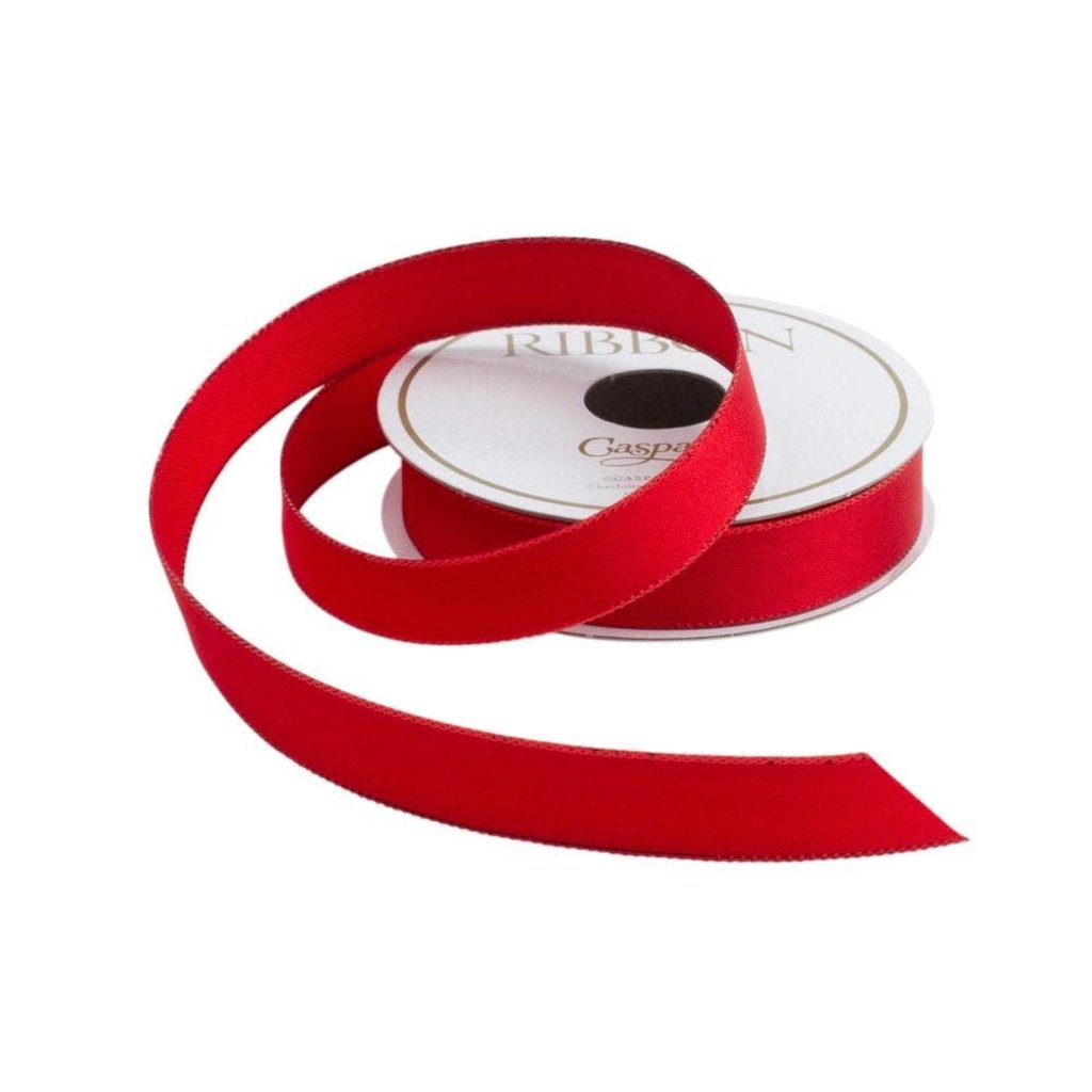 Satin Ribbon, Red Satin Ribbon, Red Ribbon by the Yard, Satin