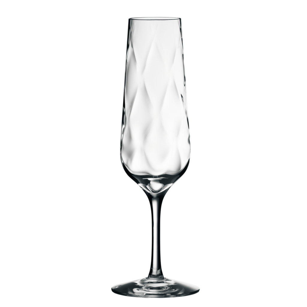 Orrefors Dizzy Diamond Champagne Flute