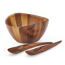 Nambe Nambé Harmony Salad Bowl & Servers