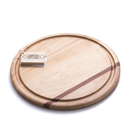 Soundview Millworks Soundview Millworks Circle Single Stripe Cheese Board