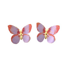 The Pink Reef butterfly Bouquet Earrings