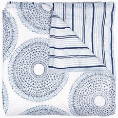 John Robshaw Textiles John Rodshaw Lapis Quilt