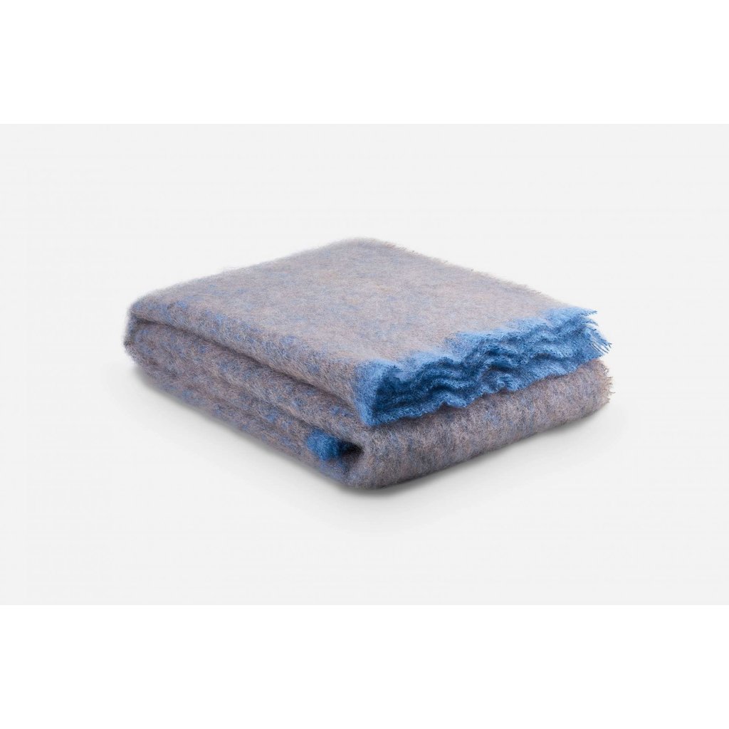 Cushendale Clash Mohair Throw Blanket