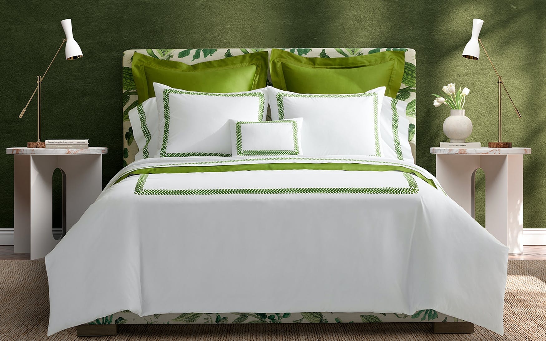 Matouk Matouk Astor Braid Duvet Covers Tailored Home