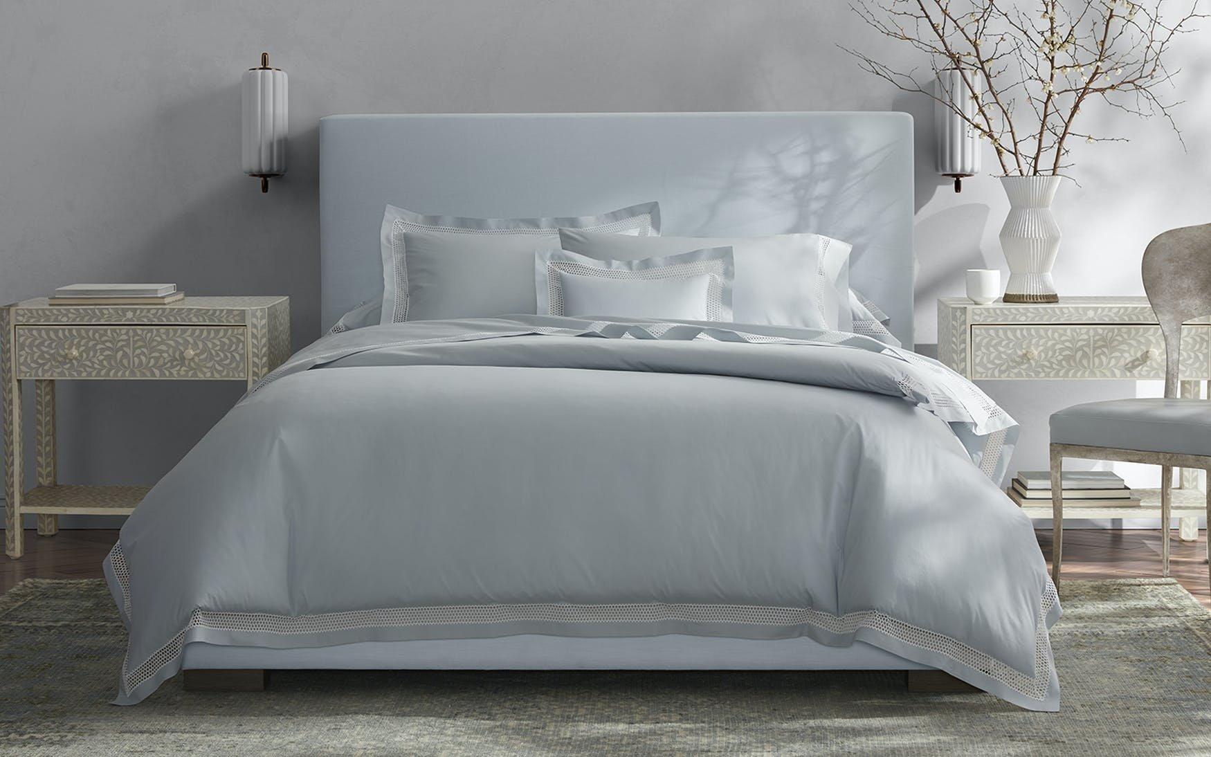 Matouk Matouk Cecily Duvet Covers Tailored Home