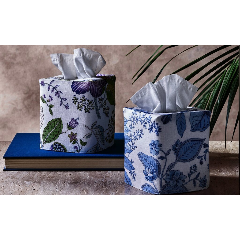 Simon Pearce Matouk Pomegranate Linen Tissue Box Covers