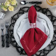 Juliska Juliska Velvet Trim Napkins