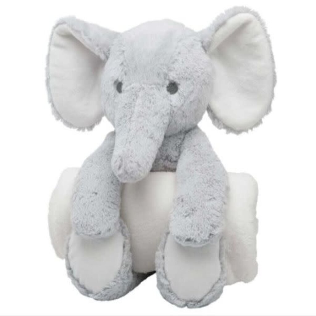 Elegant Baby Bedtime Huggie Grey Elephant