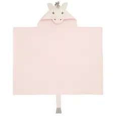 Elegant Baby Bath Wrap Pink Unicorn