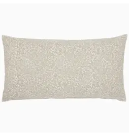 John Robshaw Textiles John Robshaw Avni Natural Decorative Bolster Pillow - Insert Sold Separately
