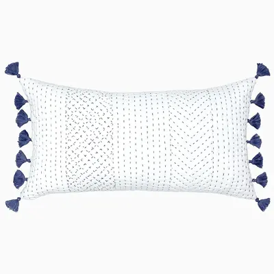 John Robshaw Textiles John Robshaw Sahati Bolster Decorative Pillows
