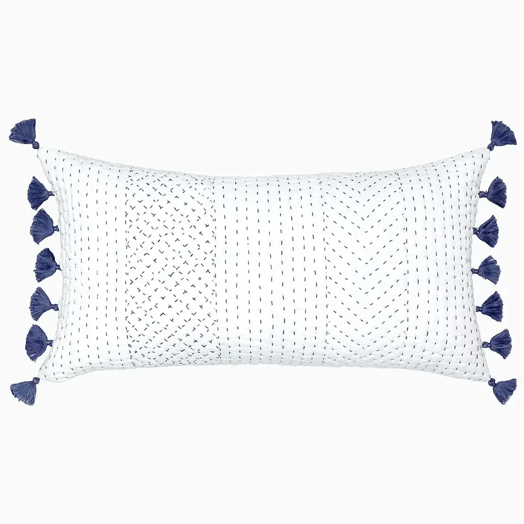 John Robshaw Textiles John Robshaw Sahati Bolster Decorative Pillows