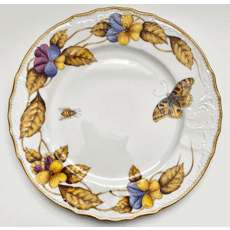 Anna Weatherley Anna Weatherley Antique White/Gold Dinner Plate