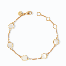 Julie Vos Julie Vos Valencia Delicate Bracelet Gold Mother of Pearl