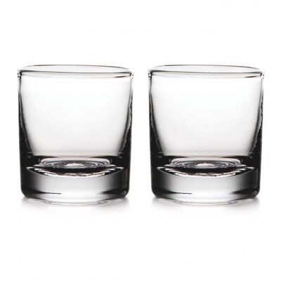 Simon Pearce Simon Pearce Ascutney Double Old-Fashioned Hand Engraved (Set of 2)