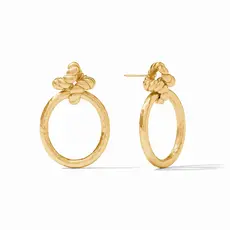 Julie Vos Julie Vos Nassau Doorknocker Earrings - Gold