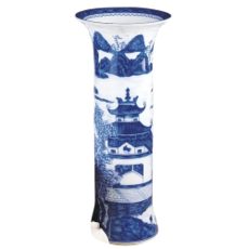 Mottahedeh Mottahedeh Blue Canton Vases & Jars