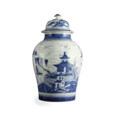 Mottahedeh Mottahedeh Blue Canton Vases & Jars