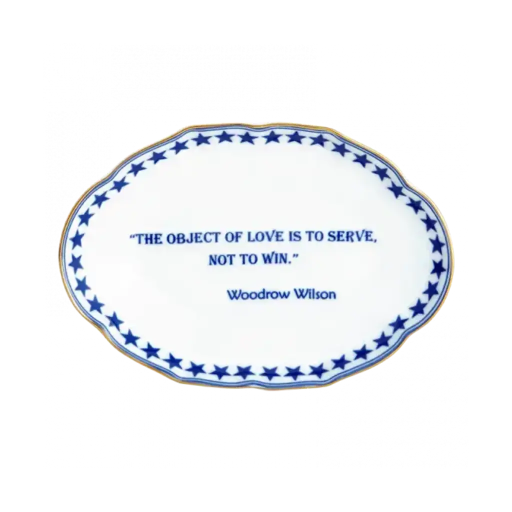 Mottahedeh Mottahedeh "The Object of Love" Woodrow Wilson Ring Tray