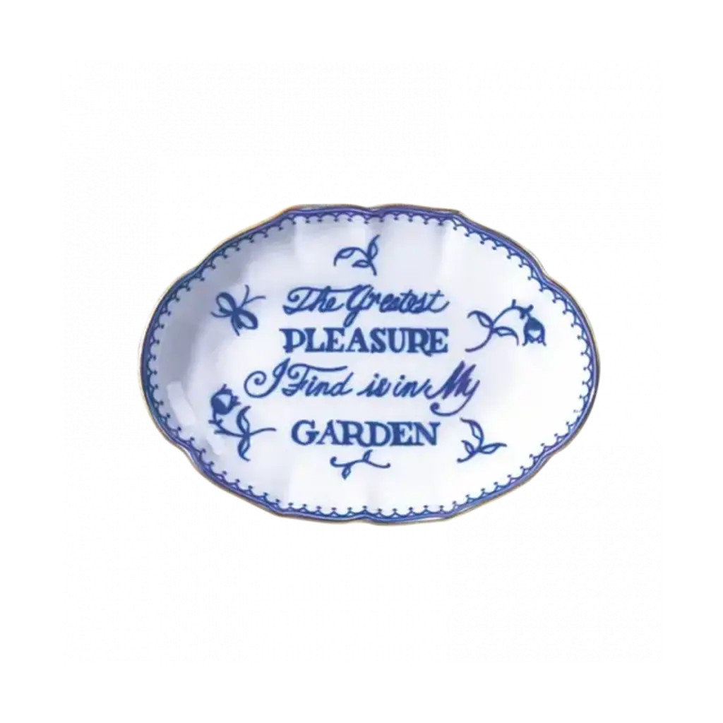 Mottahedeh Mottahedeh Garden Verse Ring Tray
